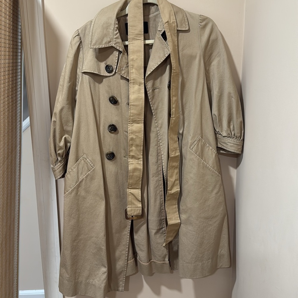 BCBG Max Azaria Trench Coat size small - Picture 6 of 6